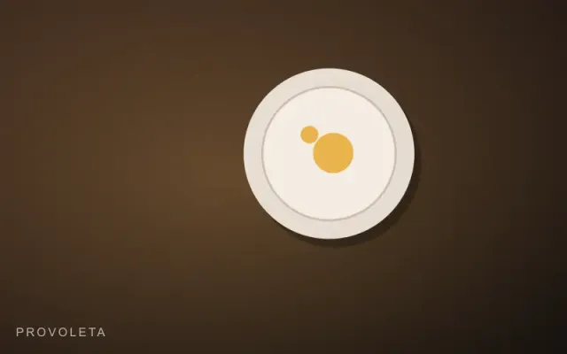 Provoleta recién servida